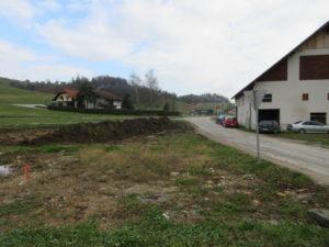 Urejajo križišče Dol-Zibika 2